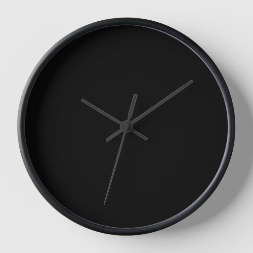 Blank Create Your Own Custom Clock