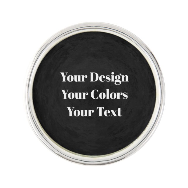 Blank - Create Your Own Custom Lapel Pin (Front)