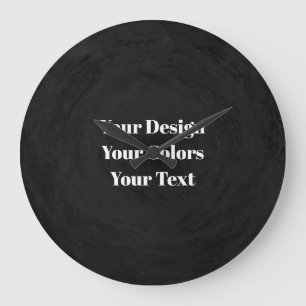Blank - Create Your Own Custom Large Clock