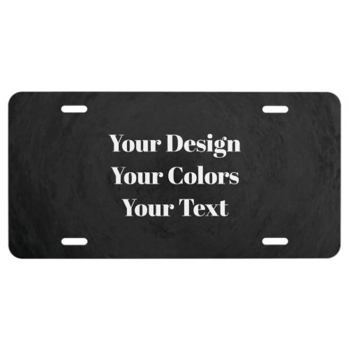 Blank _ Create Your Own Custom License Plate