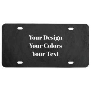 Blank - Create Your Own Custom License Plate