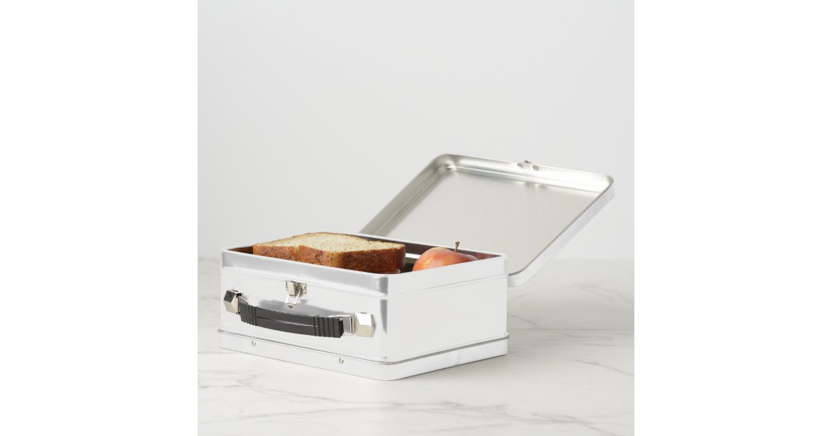 Blank Create Your Own Custom Metal Lunch Box Zazzle
