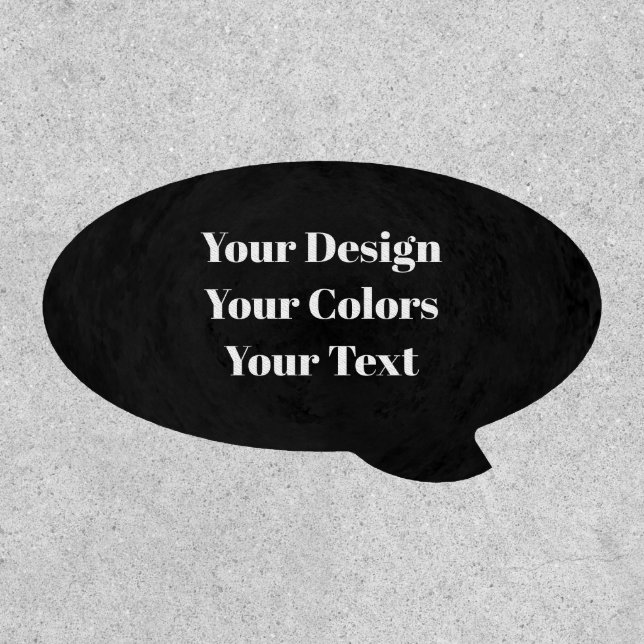 Blank - Create Your Own Custom Patch (Front)