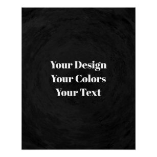 Blank - Create Your Own Custom Poster