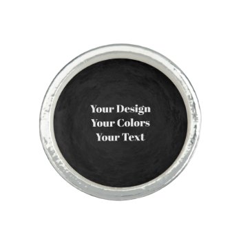 Blank - Create Your Own Custom Ring by CoronaRadiataArt at Zazzle