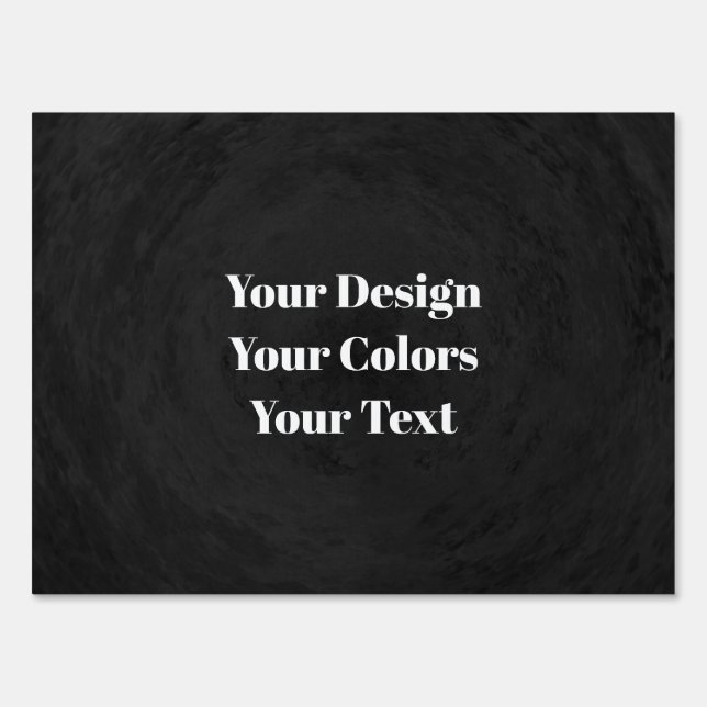 Blank - Create Your Own Custom Sign (Front)