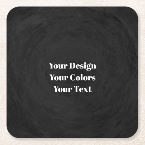 Blank _ Create Your Own Custom Square Paper Coaster
