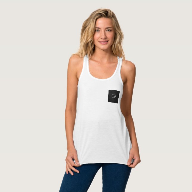 Blank - Create Your Own Custom Tank Top (Front Full)