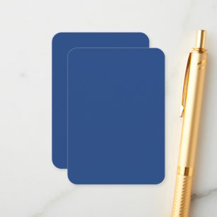Blank Create Your Own - Deep Blue Enclosure Card