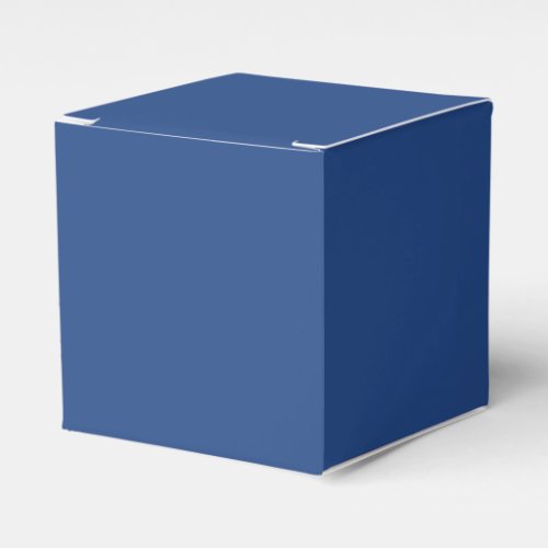 Blank Create Your Own _ Deep Blue Favor Boxes