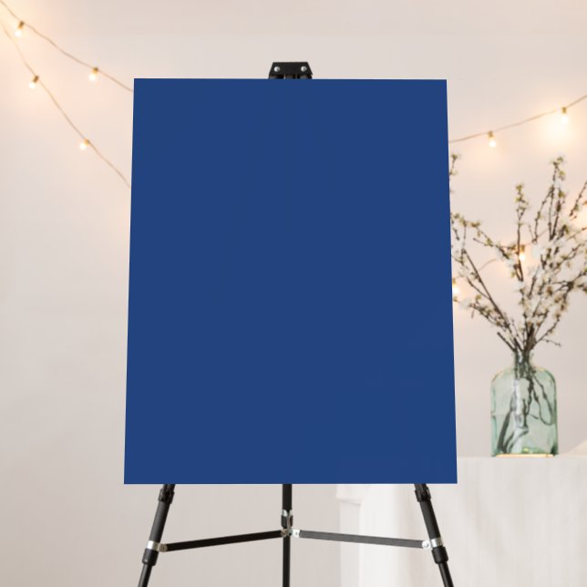 Blank Create Your Own - Deep Blue Foam Board (In Situ (Stand))