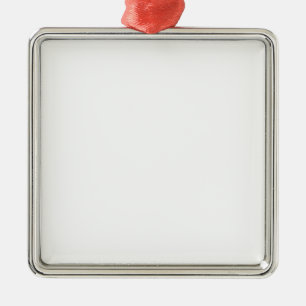 Blank "Create your Own" Metal Ornament