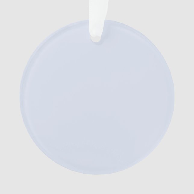 Blank Create Your Own Paper Ornament (Front)