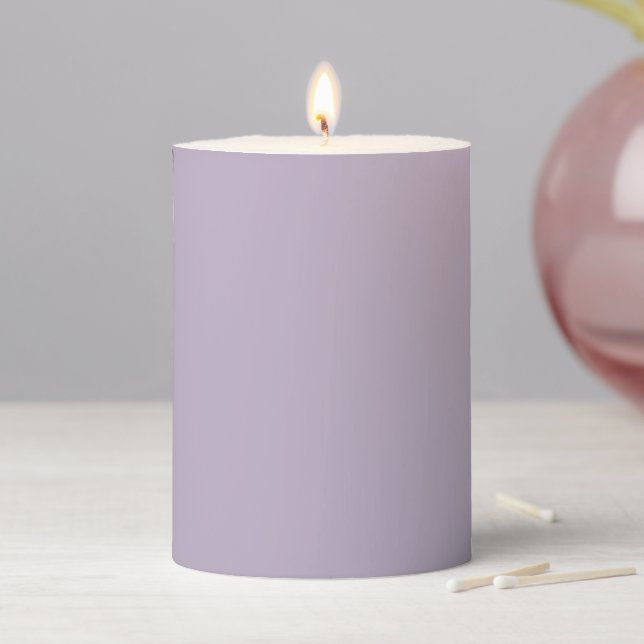 Blank Create Your Own Paper Pillar Candle (In Situ)
