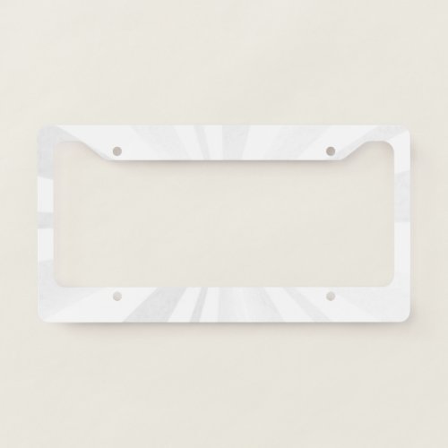 Blank _ Create Your Own Personalized License Plate Frame