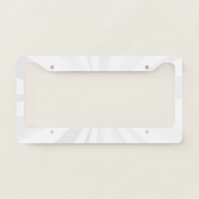 Blank - Create Your Own Personalized License Plate Frame (Front)