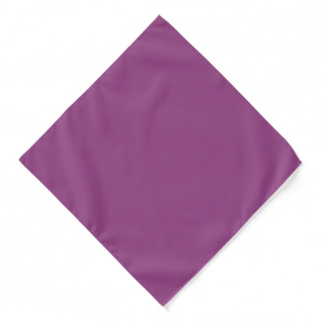 Blank Create Your Own - Rosy Purple Bandana (Front)