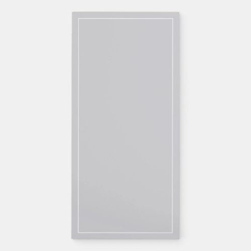 Blank Custom Color Magnetic Notepad