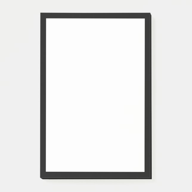 Blank Custom Color Post-it Notes (Front)