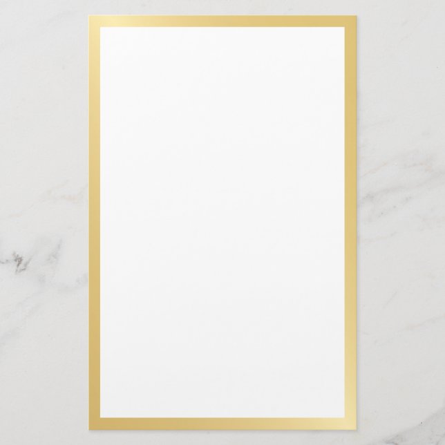 Blank Custom Color Stationery (Front)