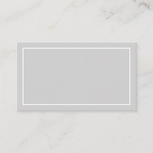 Blank Custom Color Wedding Advice and Wishes Card (Front)
