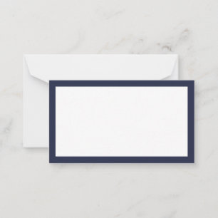 Blank Custom Color Wedding Advice Card