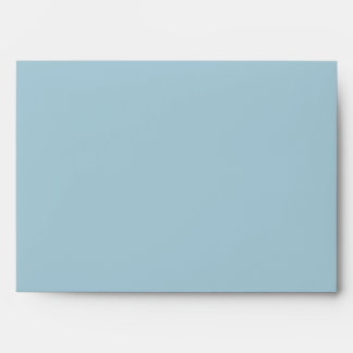 Blank Customizable Blue Envelope