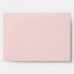 Blank Customizable Light Pink Envelope at Zazzle