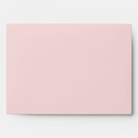 Blank Customizable Light Pink Envelope
