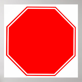 stop sign posters zazzle