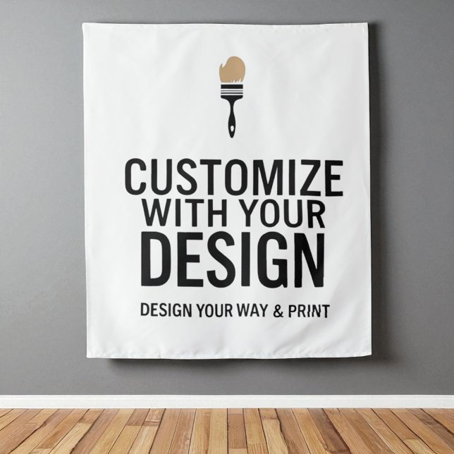 Blank Customized 34x40" Company Personalized  Tapestry (Creator Uploaded)