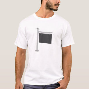 Blank dark grey signboard T-Shirt