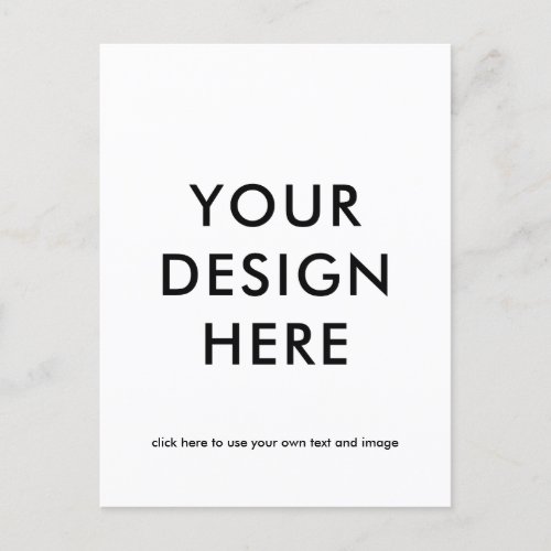 Blank Design Postcard