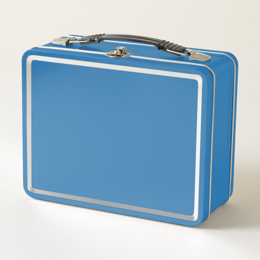 Blank - Design Your Own Custom Personalized Metal Metal Lunch Box | Zazzle