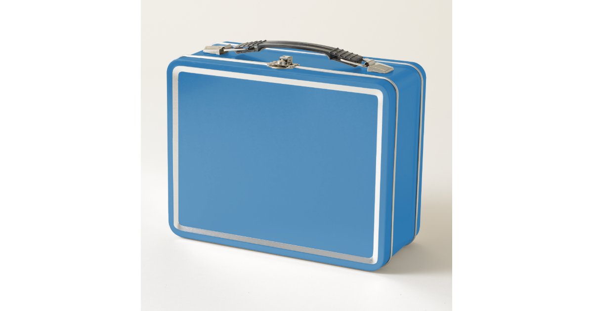 Blank - Design Your Own Custom Personalized Metal Metal Lunch Box | Zazzle