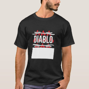 Blank Diablo Hot Sauce Group Costume T-Shirt