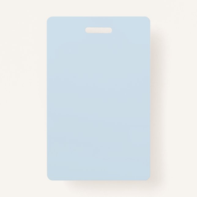 Blank DIY Template add your TEXT n PHOTO Image Badge (Front)