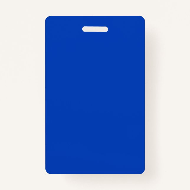 Blank DIY Template add your TEXT n PHOTO Image Badge (Front)