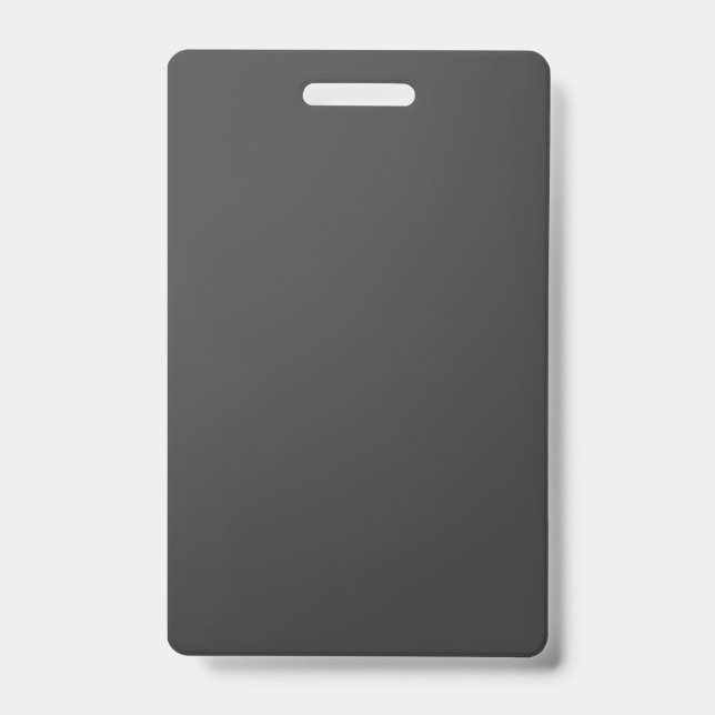 Blank DIY Template add your TEXT n PHOTO Image Badge (Front)