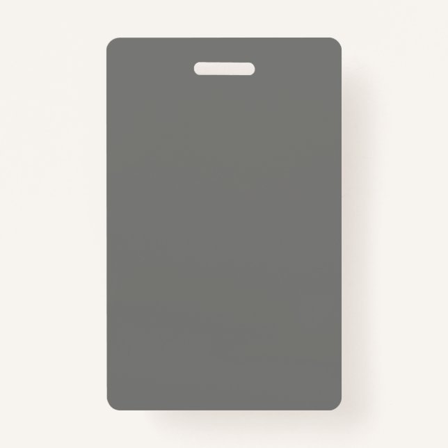 Blank DIY Template add your TEXT n PHOTO Image Badge (Front)