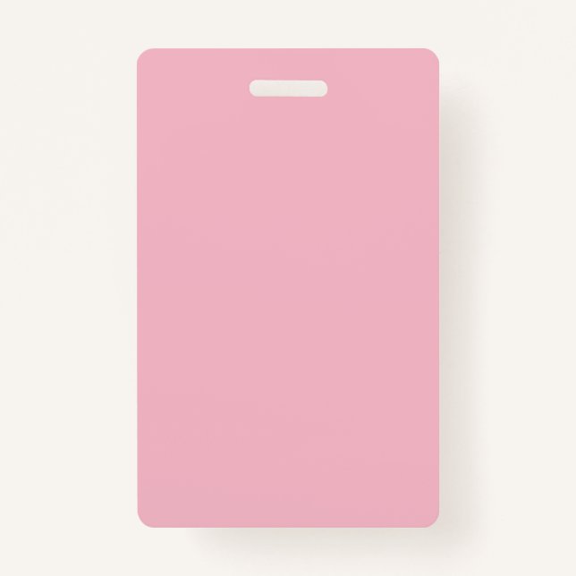 Blank DIY Template add your TEXT n PHOTO Image Badge (Front)