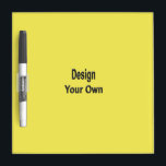 Blank Dry-Erase Board<br><div class="desc">Deluxeforms features blank design your own custom business dry erase board. Great as a logo for business owners or anyone. Customize it to make it your own. Available in other sizes and/or styles. Find other great business products on my Deluxeforms* Zazzle Store(www.deluxecontractorforms.com/deluxeforms.html or www.zazzle.com/deluxeforms*). **IMAGE ARTWORK/PHOTO COPYRIGHTS** This image artwork...</div>