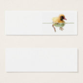 Blank Duck In the Water Skinny Profile Card (Front & Back)