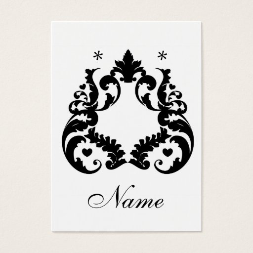 Customizable Blank Earring cards Business Card Templates
