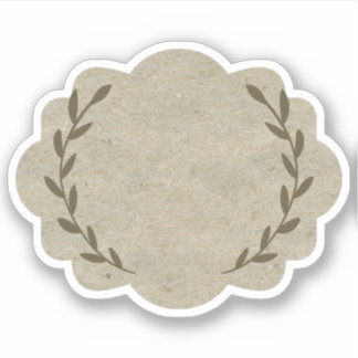 Blank elegant crafty Spice jar Labels Sticker