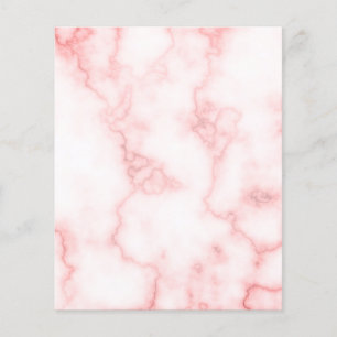 Blank Elegant Faux Pink Marble Flyer