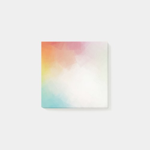 Blank Elegant Modern Template Abstract Art Post_it Notes
