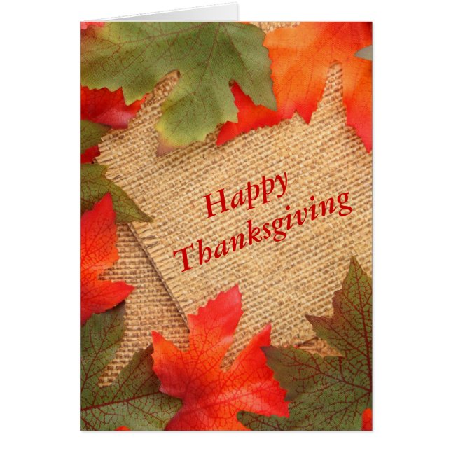Blank fall textured background cards (Front)