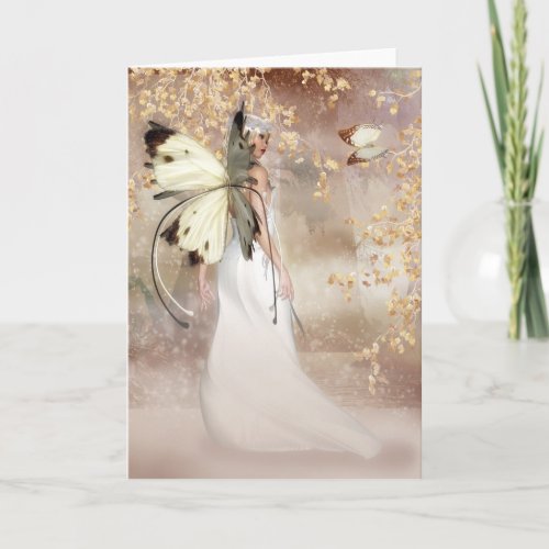 Blank Fantasy Fairy Art Card _ The Spirit Of Dawn