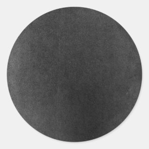 Blank Faux Chalkboard Customize Text Every Package Classic Round Sticker